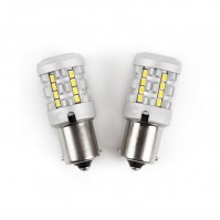 Светодиодные лед лампочки P21W Carlamp Canbus (7K/1156)