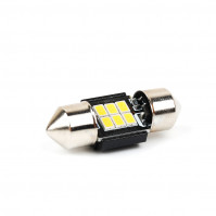 Светодиодные лед лампочки T11 250Lm 28мм софитка Carlamp Canbus (SJ-K6-28мм)