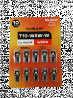 Светодиодные лед лампочки W5W T10 200Lm 9-16V Carlamp 3G-Series 10шт (CL1020P)