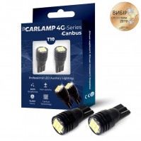 Светодиодные лед лампочки W5W T10 210Lm 9-16V Carlamp Canbus (T103020)