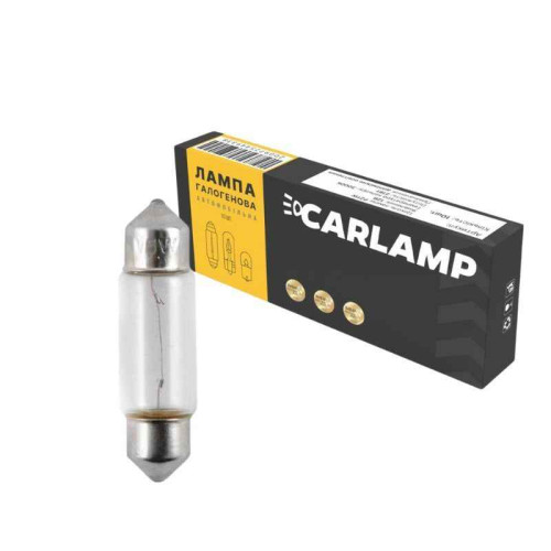 Лампы галогенные C5WT11x37 12V Carlamp 10шт (CL1292)