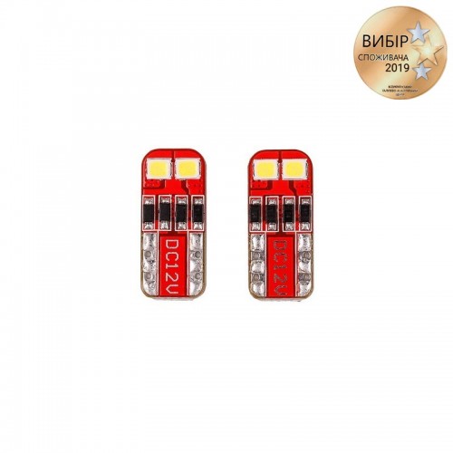 Светодиодные лед лампочки W5W T10 120Lm 9-16V Carlamp Reading Lamp (CL1010)