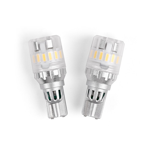 Светодиодные лед лампочки T15W 18PCS 450Lm 9-18V Carlamp 2 шт (2FT18-T15)